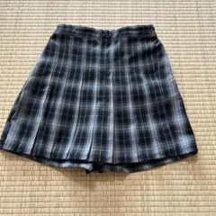 チェック柄 キュロットスカート