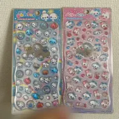 プチドロップステッカー ぷくぷくあわわちゃん まじかるベリーベリー 2枚セット