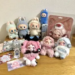 2024年ポップマート　ラブブ　マカロン　スカルパンダ　マイメロディlabubu
