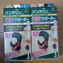 興和 バンテリンコーワ 加圧サポーター ひざ専用 固定タイプ Lサイズ 膝用