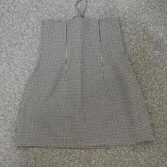 チェック柄 タイトスカート INGNI