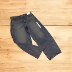 【新品タグ付】GU バレルレッグジーンズ 3XL 丈標準 オンライン限定サイズ