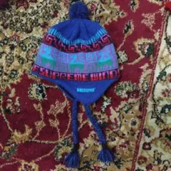 耳あて付きニット帽