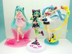 【超メルカリ市】初音ミク 3体セット フィギュア