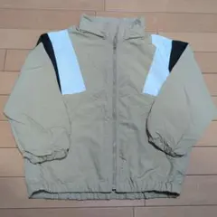 子供服 GU ベージュ ナイロンジャケット　130