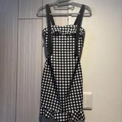 my Minette by Tika チェック柄キャミワンピース M ティカ