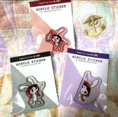 ルシエルちゃん アクリルステッカー 3枚セット