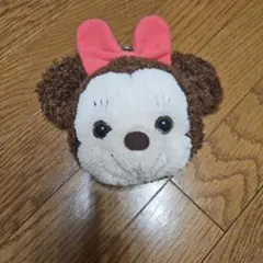 ミニーマウス ジッパーポーチ ぬいぐるみ
