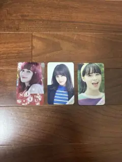 NiziU NINAカード 3枚セット