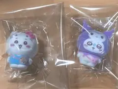 サンリオ ちいかわ シークレットフロッキーマスコットチャーム 2個セット