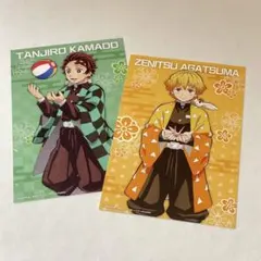 鬼滅の刃　ポストカード　炭治郎＆善逸