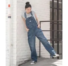 リーバイス ヴィンテージ オーバーオール ミディアムインディゴ WORN IN