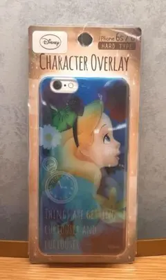 新品未開封　ディズニー　アリス　ステンドグラス風　iphone6/6S