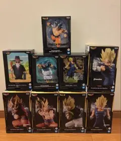 最新ドラゴンボールフィギュア9個まとめ売り