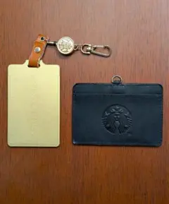 スターバックス リール付きパスケース・他