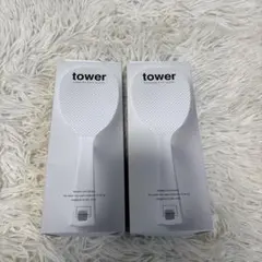 新品　tower 立つしゃもじ　シンプル　食洗機ok 2個セット　山崎実業のサムネイル
