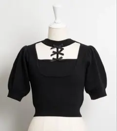 andmary Frida knit set black - メルカリ