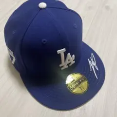 MFC Store限定 NewEra ドジャース 帽子 大谷サイン&背番号刺繍入