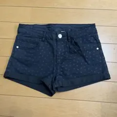 H&M ショートパンツ 黒 146 10-11Y
