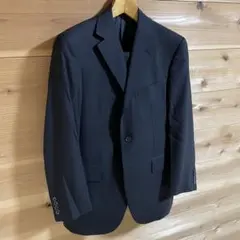 バーバリー ロンドン スーツ セットアップ　ネイビー ブルーストライプ