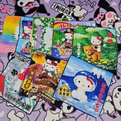 ハローキティご当地プチタオル ハローキティ ご当地プチタオル まとめ売り(48枚) ご当地キティ