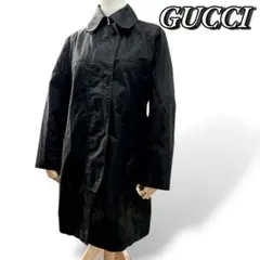GUCCI ステンカラーコート ブラック サイズ42 コート 8029のサムネイル