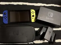 Nintendo Switch 青と黄のJoy-Con 本体