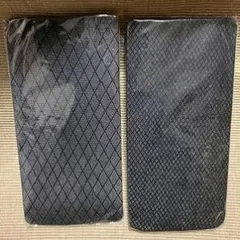 デッキパッド 2枚セット 黒 ダイヤモンドパターン