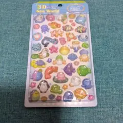 Nekoni 3Dシール 海の生き物