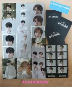 txt ACT:LOVE SICK トレカ フォトカード まとめ売り TXT