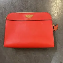ESTEE LAUDER蜂の刺繍入り レッド ポーチのサムネイル