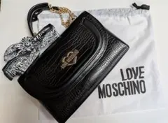 LOVE MOSCHINO ショルダーバッグ クロコ調のサムネイル