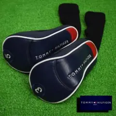 トミーヒルフィガー ゴルフ フェアウェイウッド用 ヘッドカバー２個セット 中古！