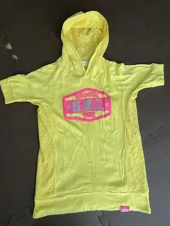 Hiromichi Nakano フード付きTシャツ イエローのサムネイル