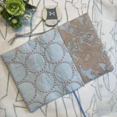 273ミナペルホネンsmile flower A6 文庫本•ほぼ日手帳カバー