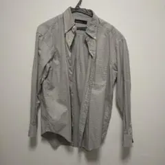 b*e様 【ほぼ新品】グリーンレーベル チェック柄 長袖シャツ ベージュ系