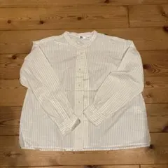 ユニクロ　バンドカラーシャツ（長袖）