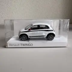 ルノー トゥインゴ RENAULT TWINGO ホワイト 赤ミミ ミニカー