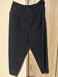 Marni 定番名作ワイドパンツ　ネイビー　サイズ44