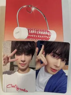 TXT LOVE LANGUAGE TAEHYUN テヒョン トレカ2枚