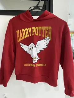 ハリーポッター　レッド フクロウ パーカー