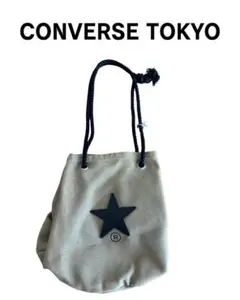 【値下げ】converse tokyo　ショルダーバッグ　カーキ