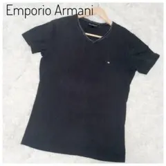 Emporio Armani Vネック 半袖 Tシャツ ブラック Mサイズのサムネイル