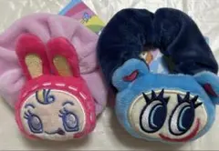 新品 ナルミヤキャラクターズ マスコット付きシュシュ ナカムラくん べリエちゃん