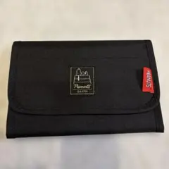 最終値下げスヌーピー　Peanuts 黒ポーチ カードスロット　ファスナー付き