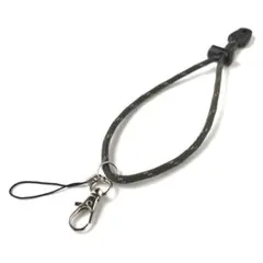 【パラコード製】ハンドストラップ　モスグリーン反射　4mm 緑　手が塞がらない