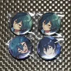 【 4点セット】ライカ　北斗　コレクション缶バッジOct Idol Casual