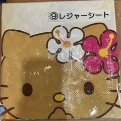 日焼けキティ　レジャーシート　一番くじ