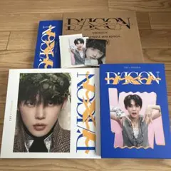 TXT ヨンジュンDFESTAトレカセット DFESTA txt ヨンジュン クリアファイル トレカ ポスカ 4点 セット