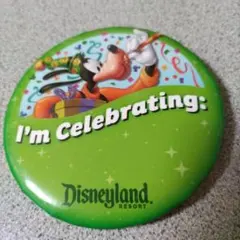 ディズニーランド　缶バッチ